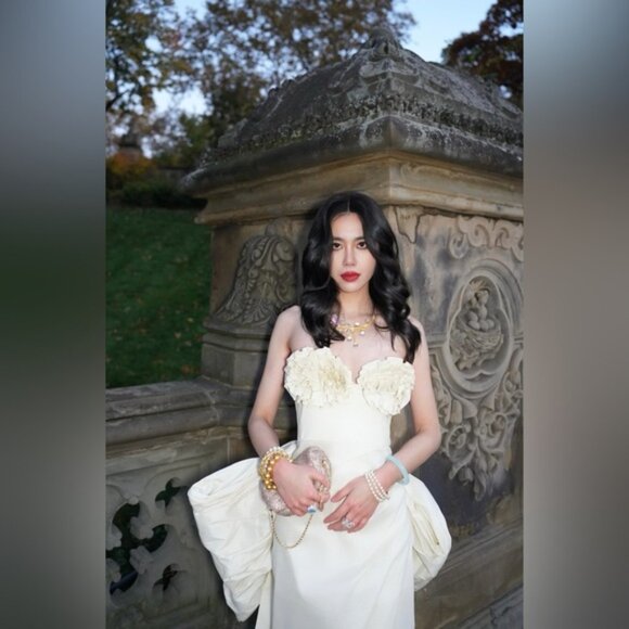 Rachel Gilbert Romy White Gown AU2/US4 - Picture 7 of 16